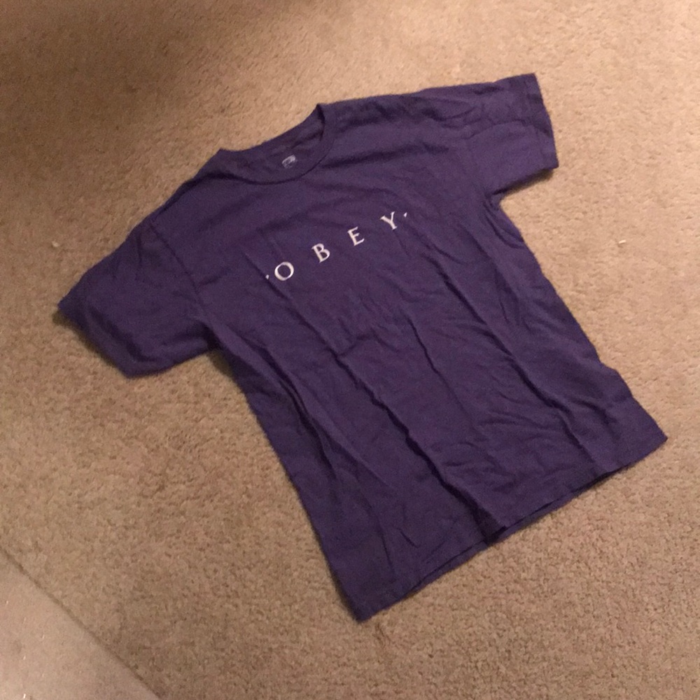Purple Obey T-Shirt